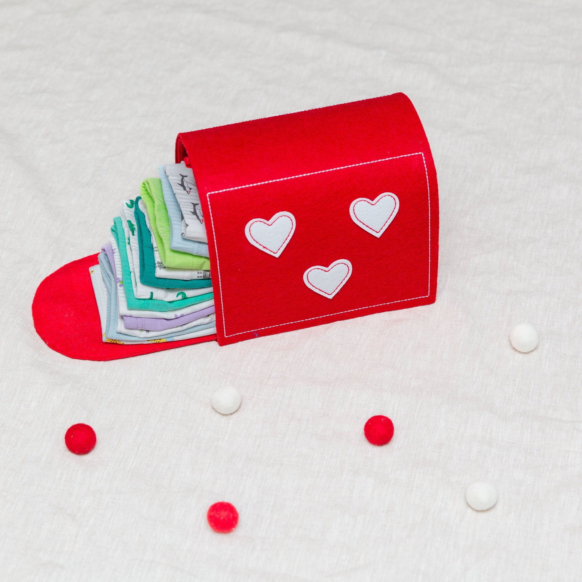 5-Minute Valentine's Crafts to Do With Kids Using Fabric Scraps